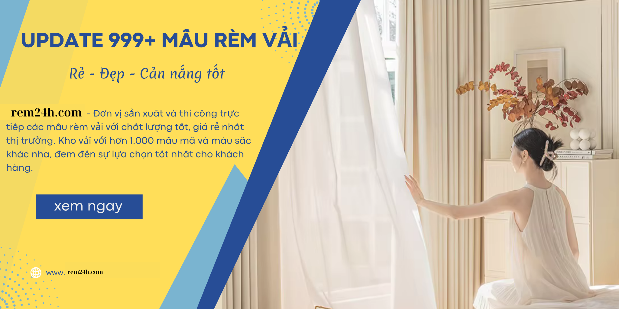Rèm vải chống nắng