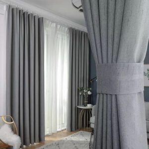 Rèm vải phòng khách chống nắng