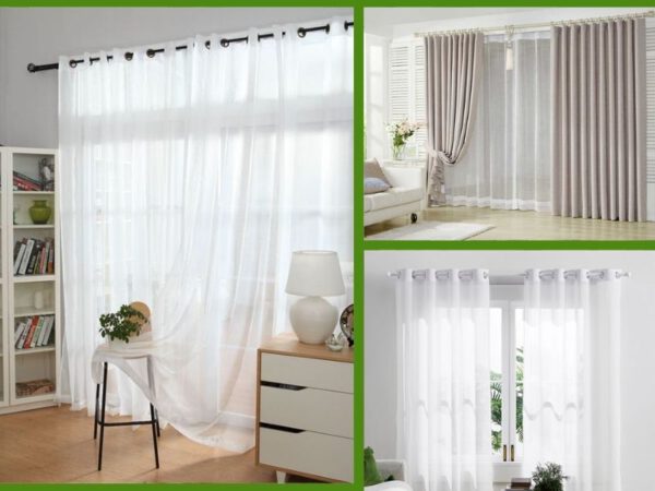 Rèm vải phòng ngủ đẹp