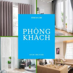 Rèm vải phòng ngủ đẹp