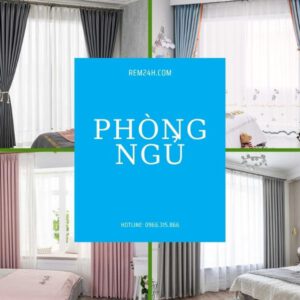 Rèm vải phòng ngủ đẹp